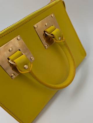 Yellow Handbag With Shoulder Strap