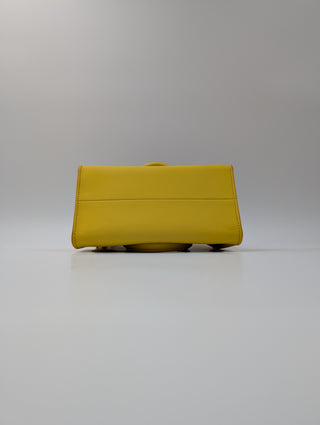Yellow Handbag With Shoulder Strap