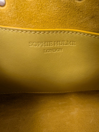 Yellow Handbag With Shoulder Strap