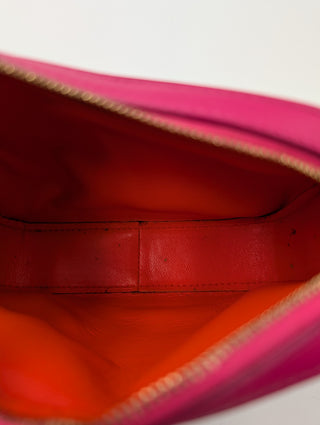 Celine Pink Leather Celine Clutch Bag