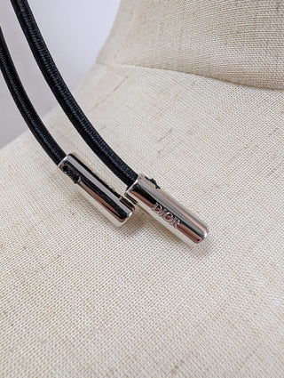 Black Beret With Drawstring