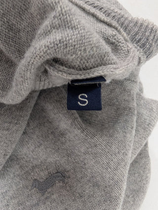 Harmont & Blaine Light Grey V-Neck Wool Pullover