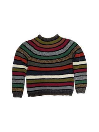 Dolce & Gabbana Multi Color Wool Pullover
