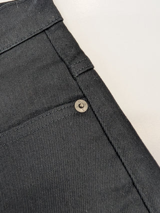 J+ Uniqlo Black Slim Fit Cotton Pants