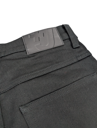 J+ Uniqlo Black Slim Fit Cotton Pants