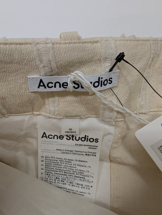 Acne Studios Fil Coupe Cotton-Blend Crepe Shorts