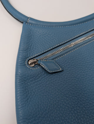 Hermes Blue Togo Cacahuete Bag