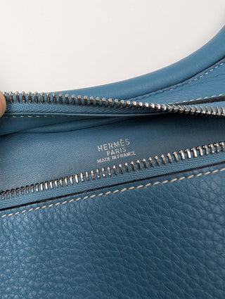Hermes Blue Togo Cacahuete Bag