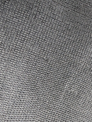 Black Silk Halter Neck Knit Dress