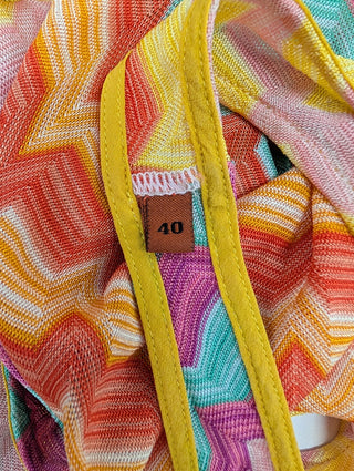 Multicolored Mini Dress