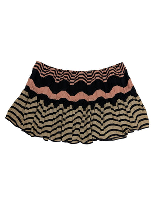 Black And Gold Mini Shorts