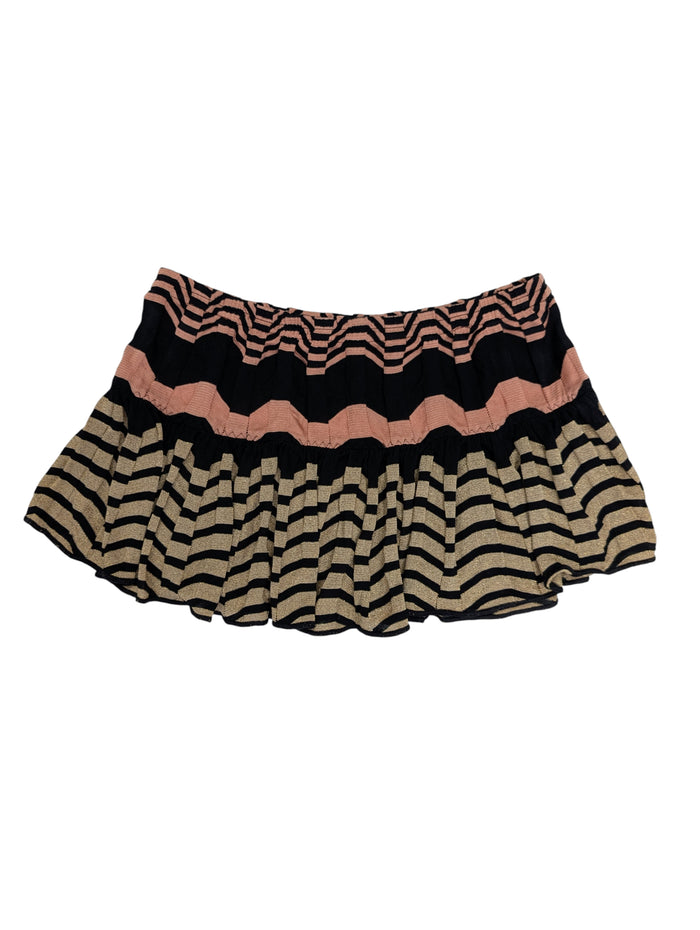 Black And Gold Mini Shorts