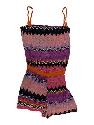Multicolored Mini Jumpsuit