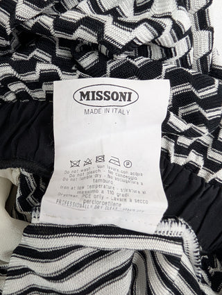 Black And White Pattern One-Piece Sunbath Jumpsuit