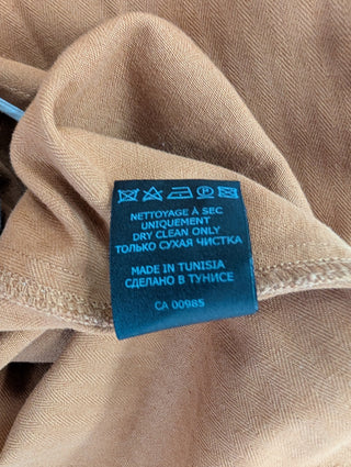 Brown Denim Pauline Striped Jacket