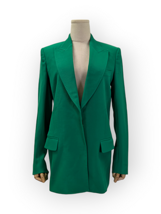 Green Wool Blazer
