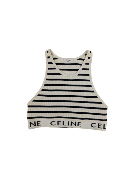 Striped Bra Tank Top