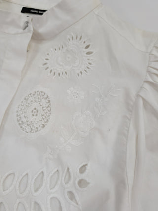 White Danala Borderie Anglaise Blouse