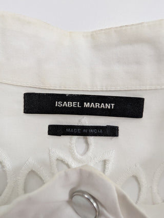 White Danala Borderie Anglaise Blouse