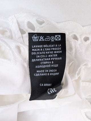 White Danala Borderie Anglaise Blouse