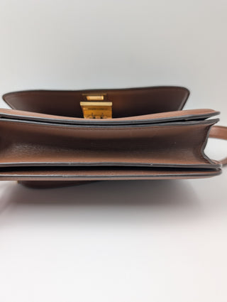 Celine Brown Medium Classic Box Bag