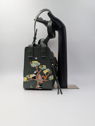 Loewe X Suna Fujita Hammock Panda Leather Shoulder Bag