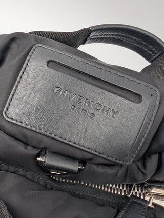 Givenchy Black Nylon 2-Way Duffle Bag/ Backpack