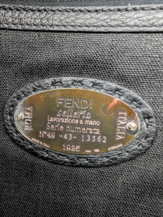 Fendi Black Monster Backpack