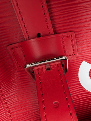 Louis Vuitton x Supreme Red 2017 Christopher MM Backpack