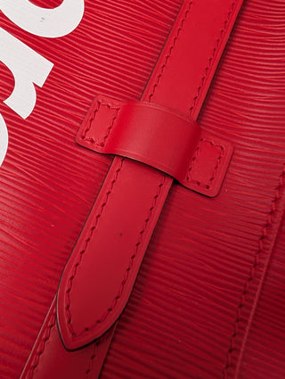 Louis Vuitton x Supreme Red 2017 Christopher MM Backpack