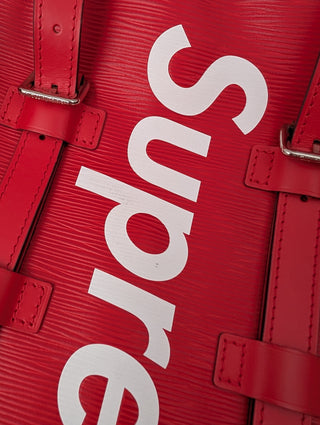 Louis Vuitton x Supreme Red 2017 Christopher MM Backpack