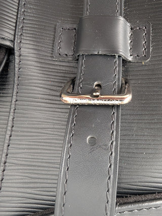 Louis Vuitton Black Christopher PM EPI Backpack