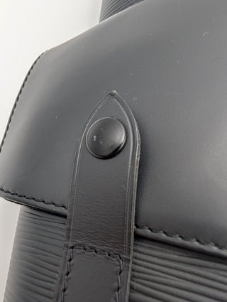 Louis Vuitton Black Christopher PM EPI Backpack