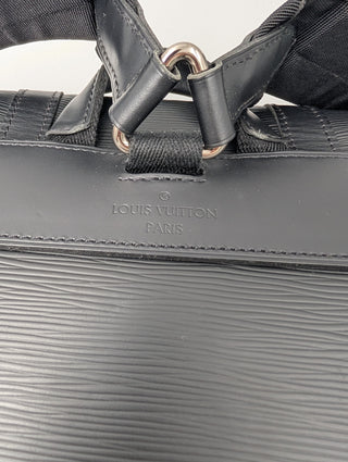 Louis Vuitton Black Christopher PM EPI Backpack