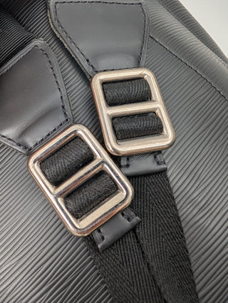 Louis Vuitton Black Christopher PM EPI Backpack