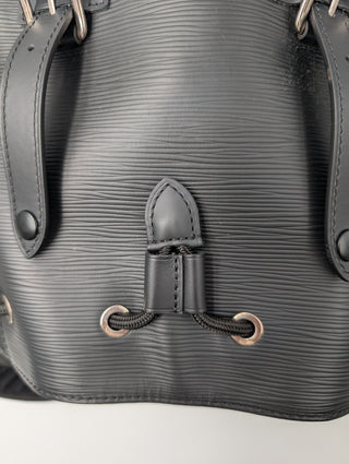 Louis Vuitton Black Christopher PM EPI Backpack
