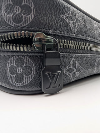 PM Danube Monogram Vivienne Eclipse Black Crossbody Bag