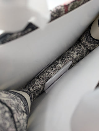 Christian Dior Medium Book Tote With Multicolor "Around The World" Motif