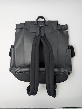Louis Vuitton Black Christopher PM EPI Backpack