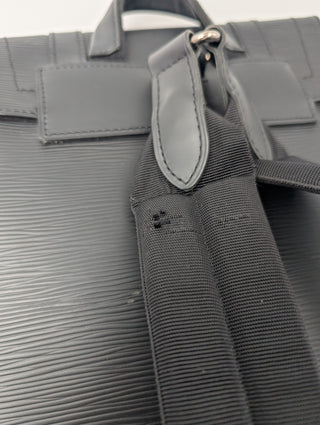 Louis Vuitton Black Christopher PM EPI Backpack