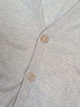 Maison Margiela Grey Cardigan With Elbow Paddings