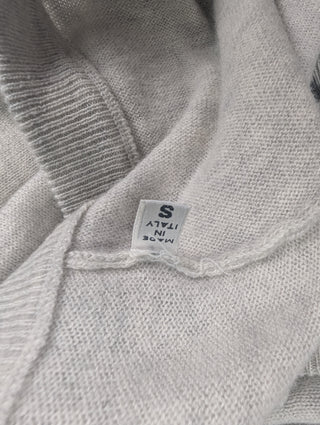 Maison Margiela Grey Cardigan With Elbow Paddings