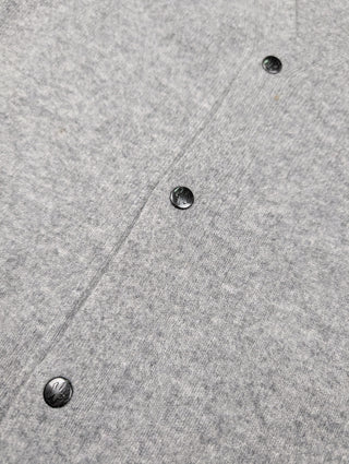 Grey V-Neck Cardigan