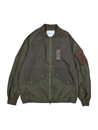 Khaki Stretched Twill Jacket