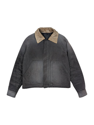 Black Canvas Work Jacket