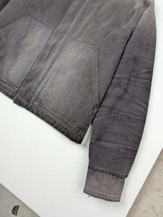 Black Canvas Work Jacket