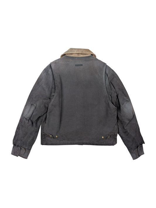 Black Canvas Work Jacket