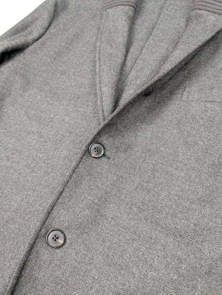 Dark Grey Wool Cardigan