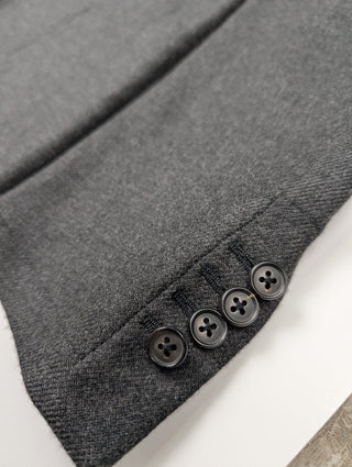 Dark Grey Wool Cardigan