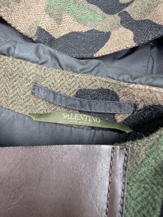 Green Camo Hooded Jacket